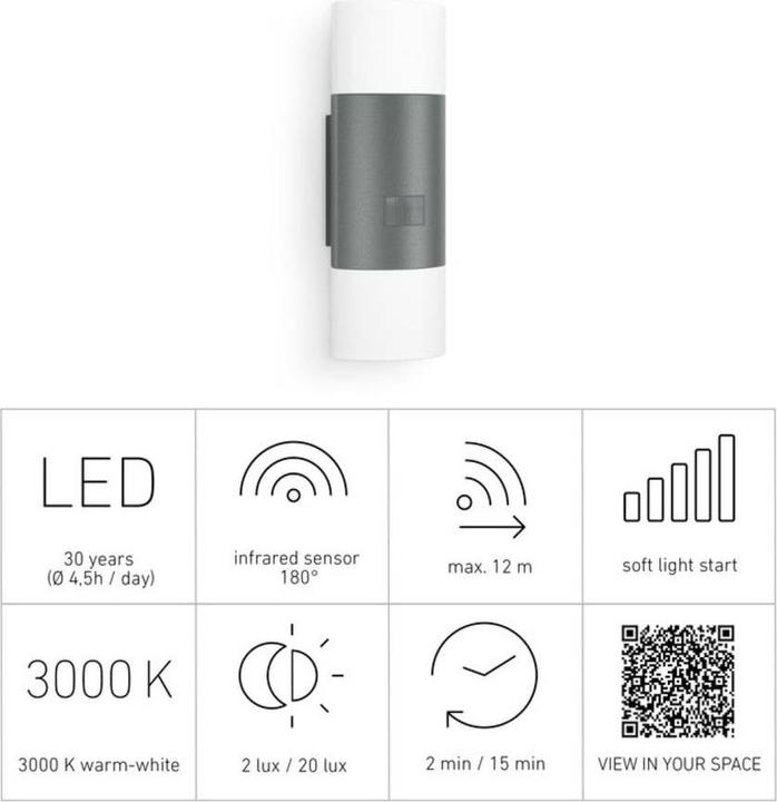 Image du produit Steinel Luminaire mural d'extérieur L 910 (755 lm)