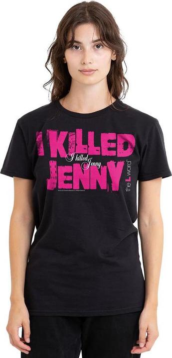 Actual product image The L Word Unisex Adult I Killed Jenny T-Shirt (S)