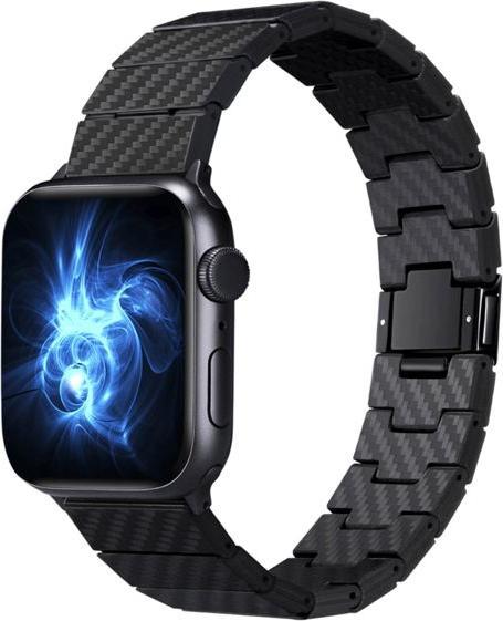 Produktbild Pitaka Carbon Fiber Link Bracelet Modern Band 38-40mm (38 mm, 40 mm, Kohlefaser)