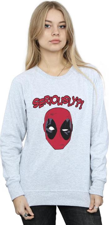 Image du produit - Sweat DEADPOOL SERIOUSLY - Femme (M)