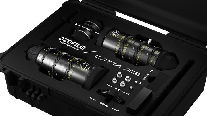 Produktbild Dzofilm Catta Ace Zoom 2-Lens Kit (35-80/70-135 T2.9) Black (L-Mount, C-Mount, Vollformat)