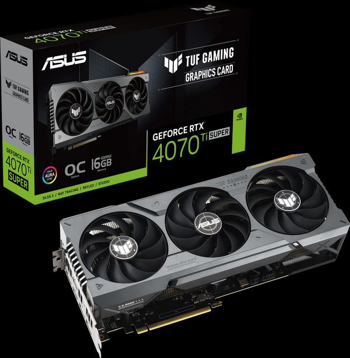ASUS TUF GeForce RTX 4070 Ti Super OC Edition (16 GB)