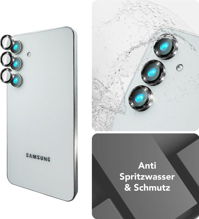 Actual product image Nalia Focus.Pro CLX - Kameraschutz Linsenglas Reflexionsfrei - Camera Lens Protector (1 Piece, Samsung Galaxy S25)
