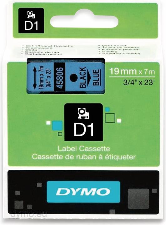 Produktbild Dymo S0720860 Standardband (1.90 cm, Blau)