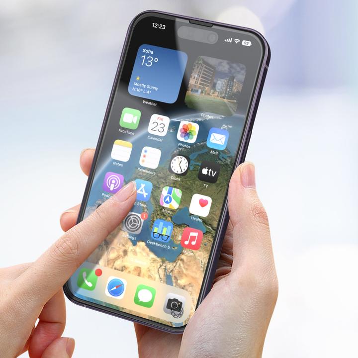 Immagine prodotto Bigben Connected Protezione dello schermo in vetro (1 Pezzo/i, Apple iPhone 14 Pro Max)