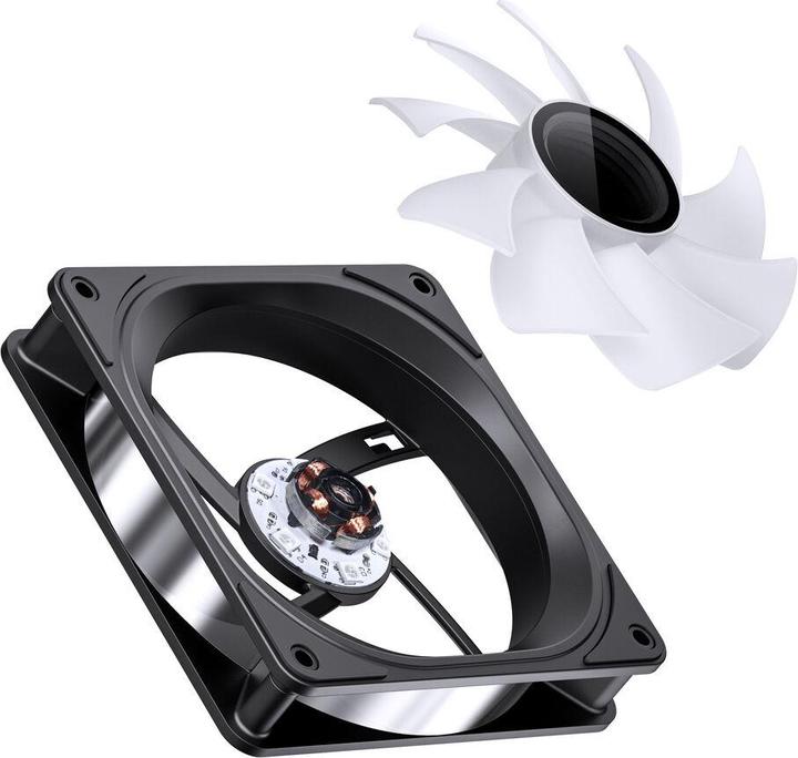 Produktbild Jonsbo FR-606 Black ARGB 5V 3PIN, 120mm Fan (120 mm)