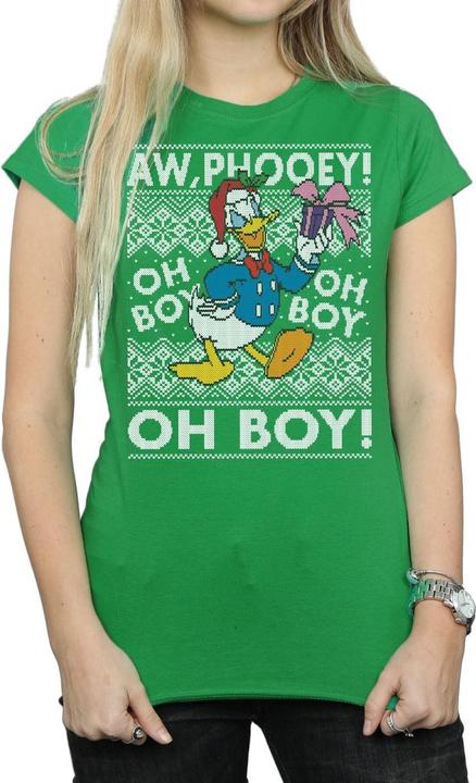 Produktbild Disney Donald Duck Christmas Fair Isle TShirt (XL)