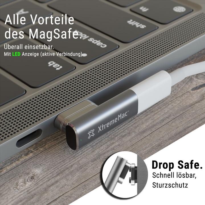 Image du produit XtremeMac Magnetic Type-C Adapter (0.03 m, USB 3.0)
