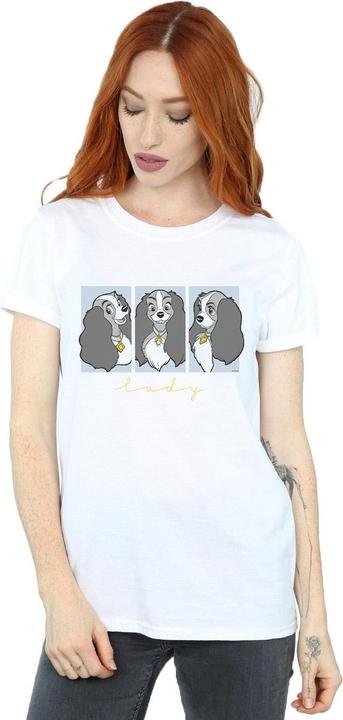 Image du produit Disney - T-shirt LADY AND THE TRAMP LADY FRAMES - Femme (XL)