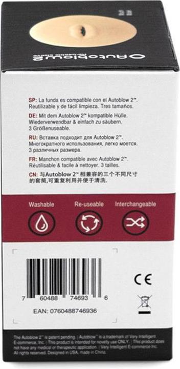 Actual product image Autoblow Sleeve B