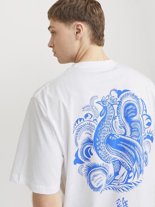 Produktbild Jack & Jones Jorsnake Tee Ss Crew Neck Tg Ln (L)