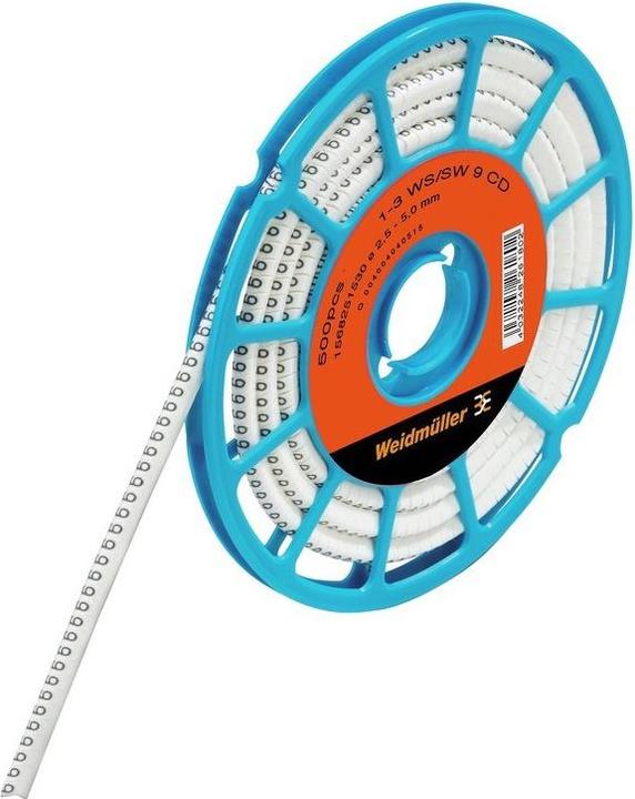 Weidmüller Marqueur de câble v ws Conducteur Kst Ř3-5mm 1568251042
