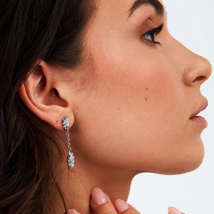 Produktbild Morellato Elegant earrings with clear crystals Colori SAWZ09 (Edelstahl)