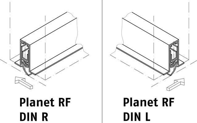 Image du produit Planet Joints d'abaissement de porte RF
