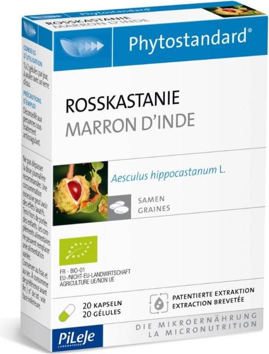 Produktbild Phytostandarts Rosskastanie Kaps (20 Stück, Kapseln, Tabletten, 20 g)