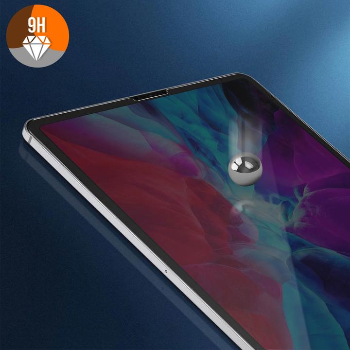 Actual product image Spigen Glass display protection film, 9H glass film (1 Piece, iPad Pro 12.9 2018 (3. Gen))