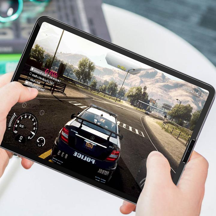 Actual product image Spigen Glass display protection film, 9H glass film (1 Piece, iPad Pro 12.9 2018 (3. Gen))