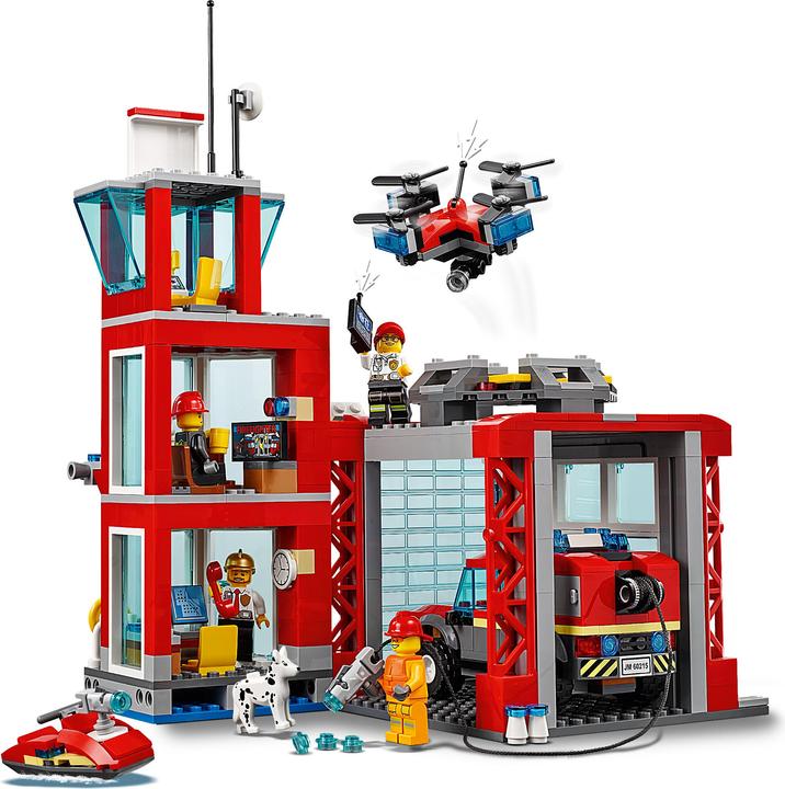 Image du produit LEGO La caserne de pompiers (60215, LEGO City)