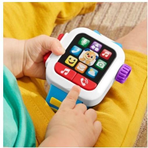 Actual product image Mattel Games Laugh & Learn Time to Learn Smartwatch (German)