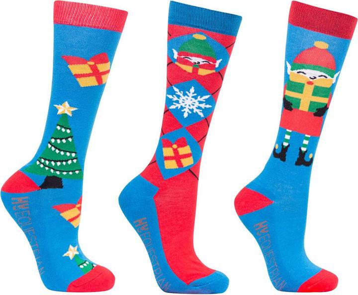 Image du produit Hy Chaussettes Jolly Elves (pack de 3) (Lot de 3, 31 - 37)