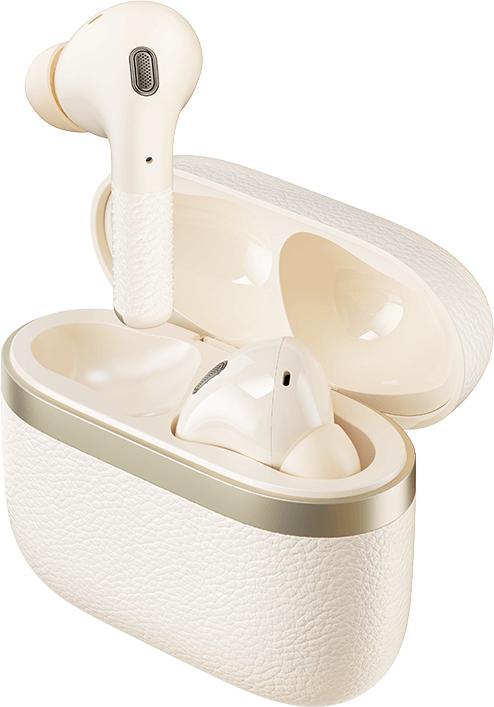 Image du produit Edifier W260NC Écouteurs Bluetooth ivoire au détail (ANC, 32 h, Sans fil)