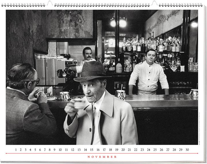 Actual product image Italian Caffè Bars. Perpetual monument calendar (Special, Soft cover, German)