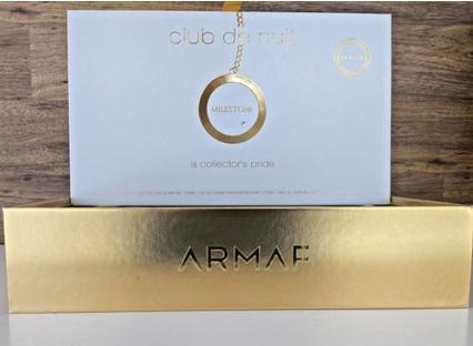 Image du produit Armaf Club De Nuit Milestone - EDP 30 ml + bar soap 130 g + body spray 50 ml + hair spray 55 ml (Eau de parfum)