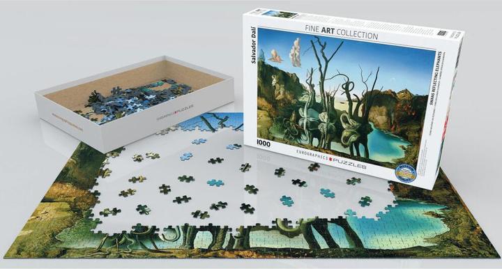 Image du produit Eurographics Schwäne spiegeln Elefanten (1000 pièces)