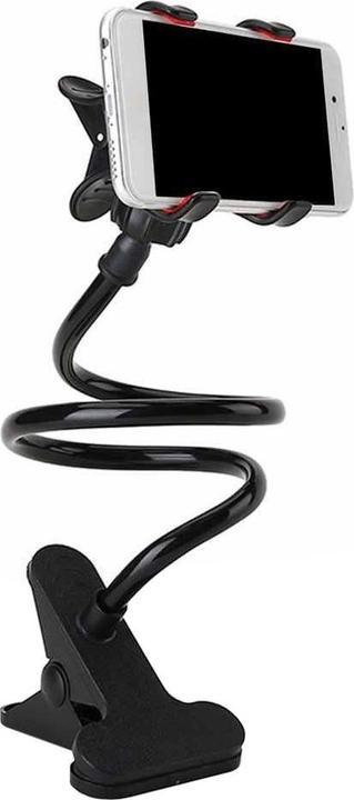 Produktbild JTI Flexibler Telefonhalter mit Klemme - Schwarz