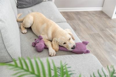 Image du produit Trixie Jouet pour chien hippopotame, 50 cm, rose (Jouet à mâcher pour chien)