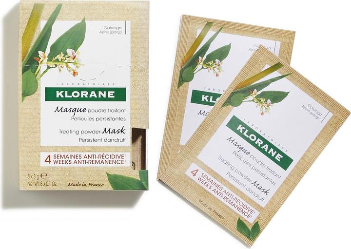 Produktbild Klorane Anti-Schuppen Masken-Pulver mit Galanga (24 ml)