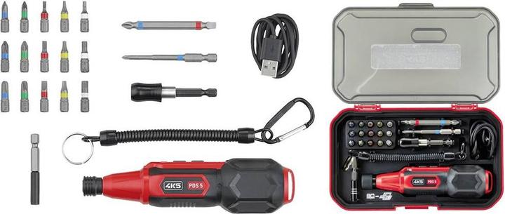 Immagine prodotto 4K5 Strumenti PDS 5-Set di cacciaviti elettrici misura (cacciavite) 1/4/ (Fessura croce Phillipps (PH), Cacciavite a croce PZ, Sezione T, Chiave a brugola, Porta)