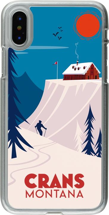 Produktbild PhoneLook Hülle transparent Crans-Montana Cabane (Apple iPhone XS, Apple iPhone X)