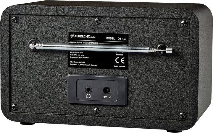 Produktbild Albrecht DR 490 (DAB+, UKW, Internetradio, WLAN)