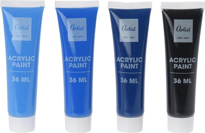 Image du produit Peinture acrylique (Multicolore, 576 ml)