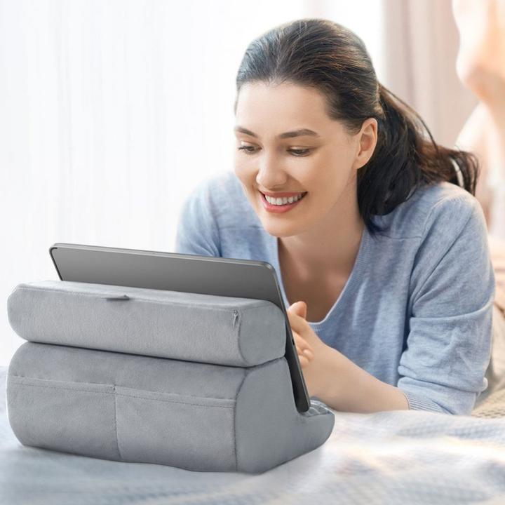 Produktbild Ugreen velor foldable tablet phone stand gray (60646 LP473)