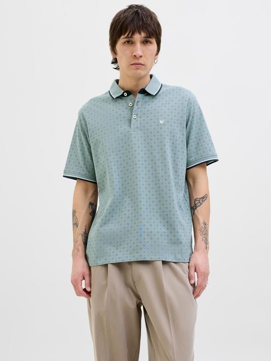 Actual product image Jack & Jones All Over Print Polokragen Poloshirt Poloshirt (XS)