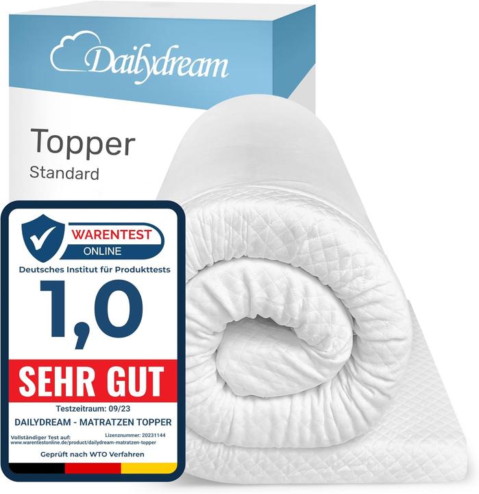 Produktbild Dailydream Viscoelastischer Matratzentopper (135x190cm) (135 x 190 cm)