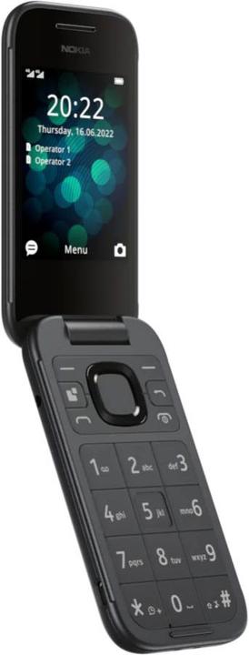 Produktbild Nokia 2660 (Black) DS 2.8“ TFT LCD 240x320/128MB/48MB RAM/microSDHC/BT (2.80", 3 Mpx, 4G)