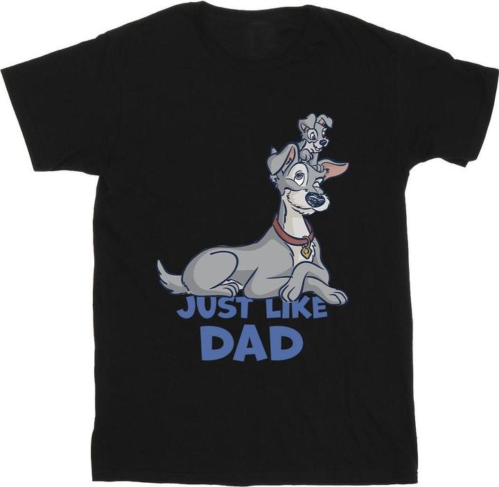 Produktbild Disney Lady And The Tramp Just Like Dad TShirt (XXL)