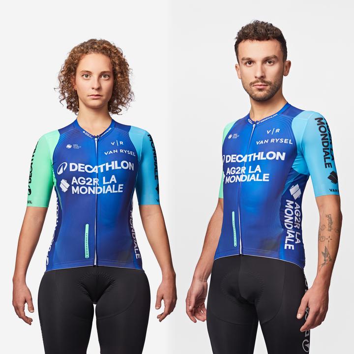 Van rysel Road Cycling Replica Jersey - Decathlon AG2R La Mondiale Team