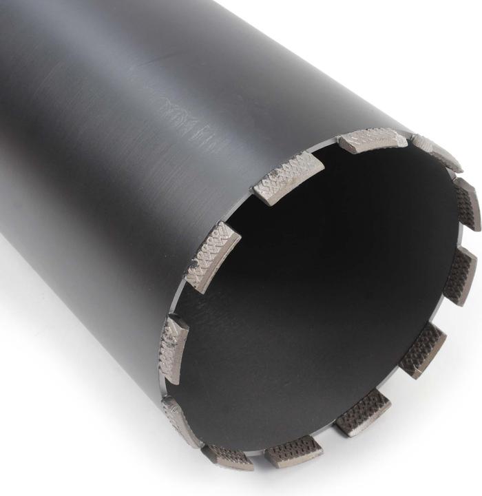Produktbild Wiltec Diamantbohrkrone Mesh Ø152mm Bohrkrone 450mm 1¼ UNC Diamantbohrer Beton (152 Millimeter)
