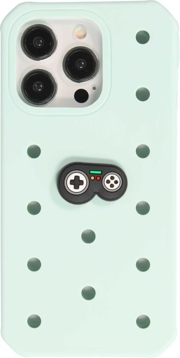 Actual product image PhoneLook Trendy 3D stickers for silicone cover with holes Gamecube controller