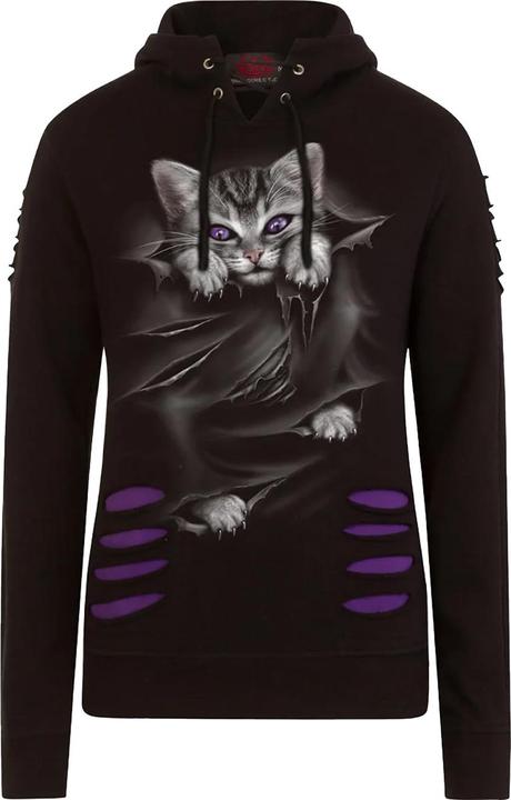 Produktbild Spiral Bright Eyes Kapuzenpullover Zerrissen (L)