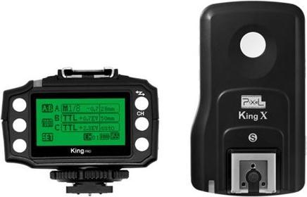 Produktbild Pixel i-TTL Radio Blitzauslöse Set King Pro für Sony Mi (Kabel)