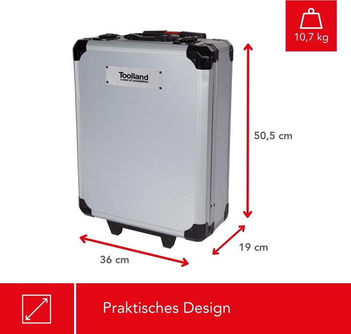 Image du produit Toolland Coffret à outils 260 pièces (260 pièces)
