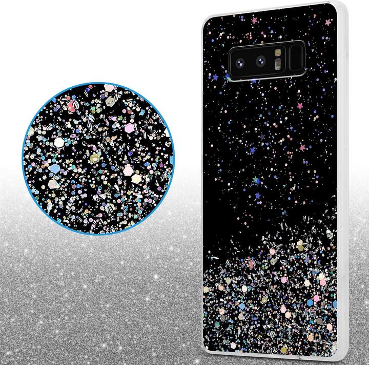 Image du produit Cadorabo Couverture TPU paillettes scintillantes (Samsung Galaxy Note 8)