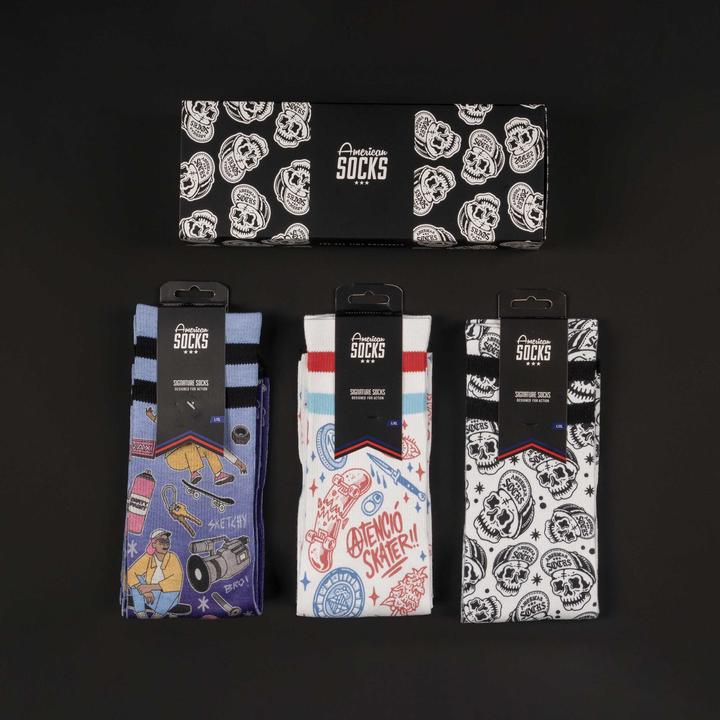 Produktbild American Socks Skater Socks Giftbox (36 - 41, 42 - 46)