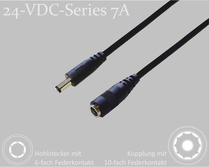 Produktbild BKL Electronic 075915 DC-Steckverbinder DC-Hohlstecker - DC-Kupplung 5.5 mm 2.5