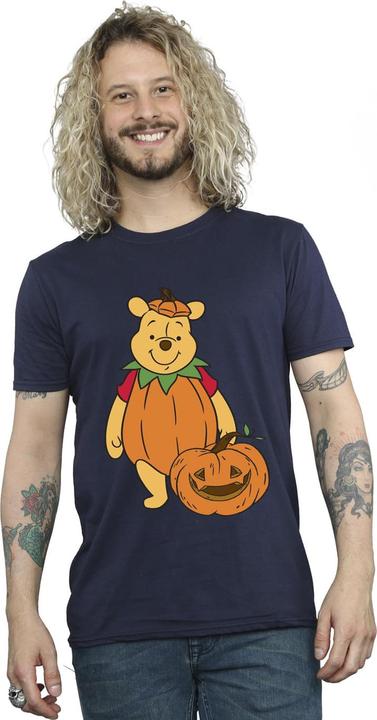 Immagine prodotto Winnie the Pooh Maglietta Halloween Zucca Uomo (L)